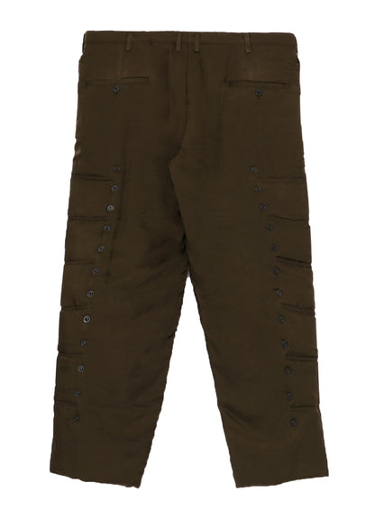 KHAKI CU TWILL PADDED PANTS