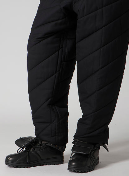 SILK NEP TWEED SIDE POCKET PANTS WITH LINER