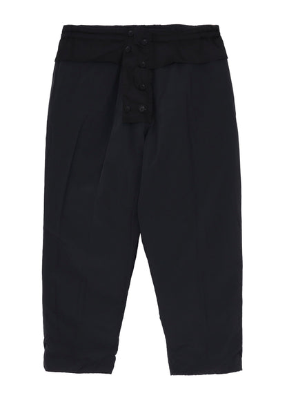 RE NYLON TUSSER PADDED FOODED PANTS