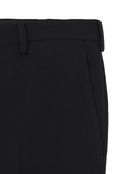 SUIT GABARDINE FLAT PANTS