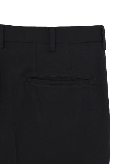 SUIT GABARDINE FLAT PANTS