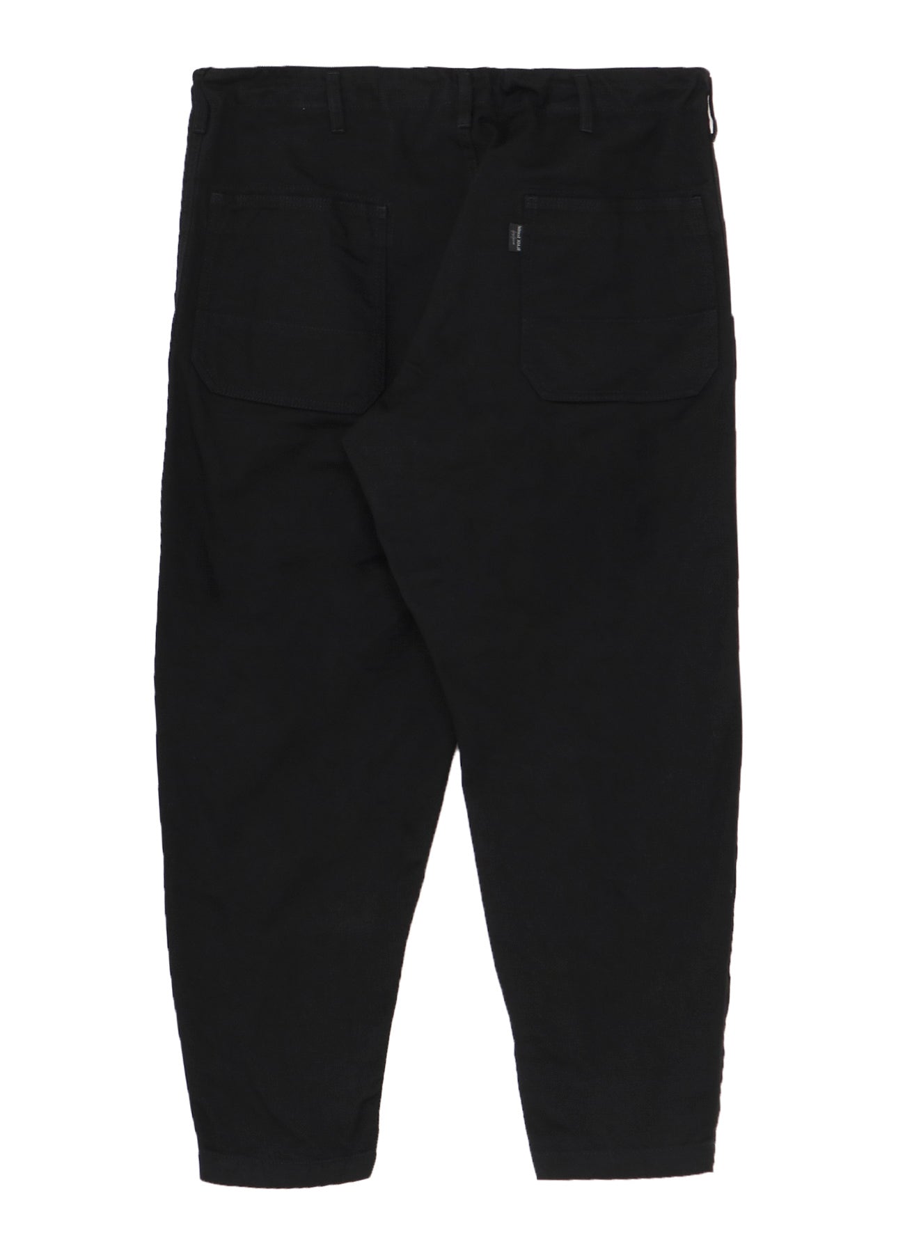 BLACK SCANDAL KATSURAGI HEM ZIP PAINTER PANTS