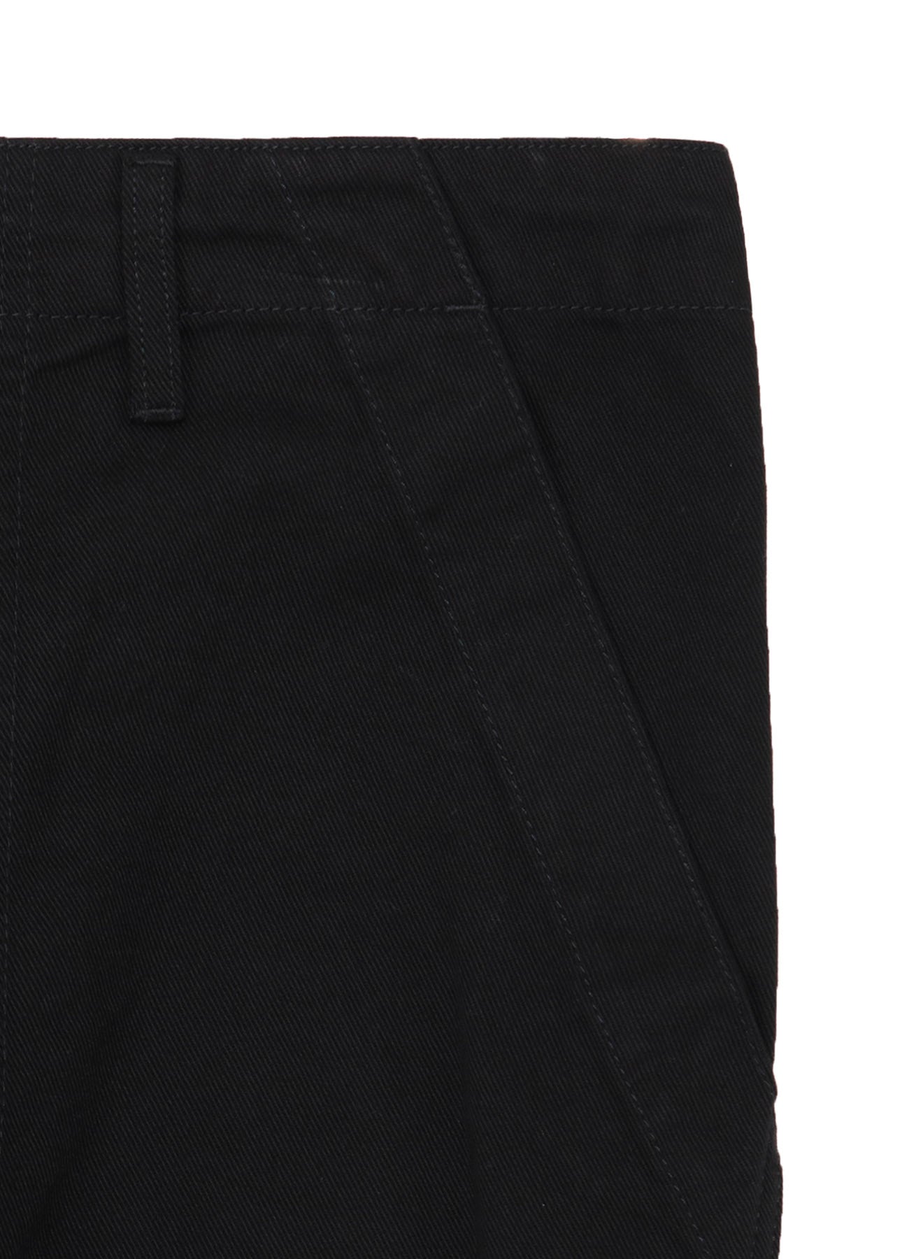 BLACK SCANDAL KATSURAGI HEM ZIP PAINTER PANTS