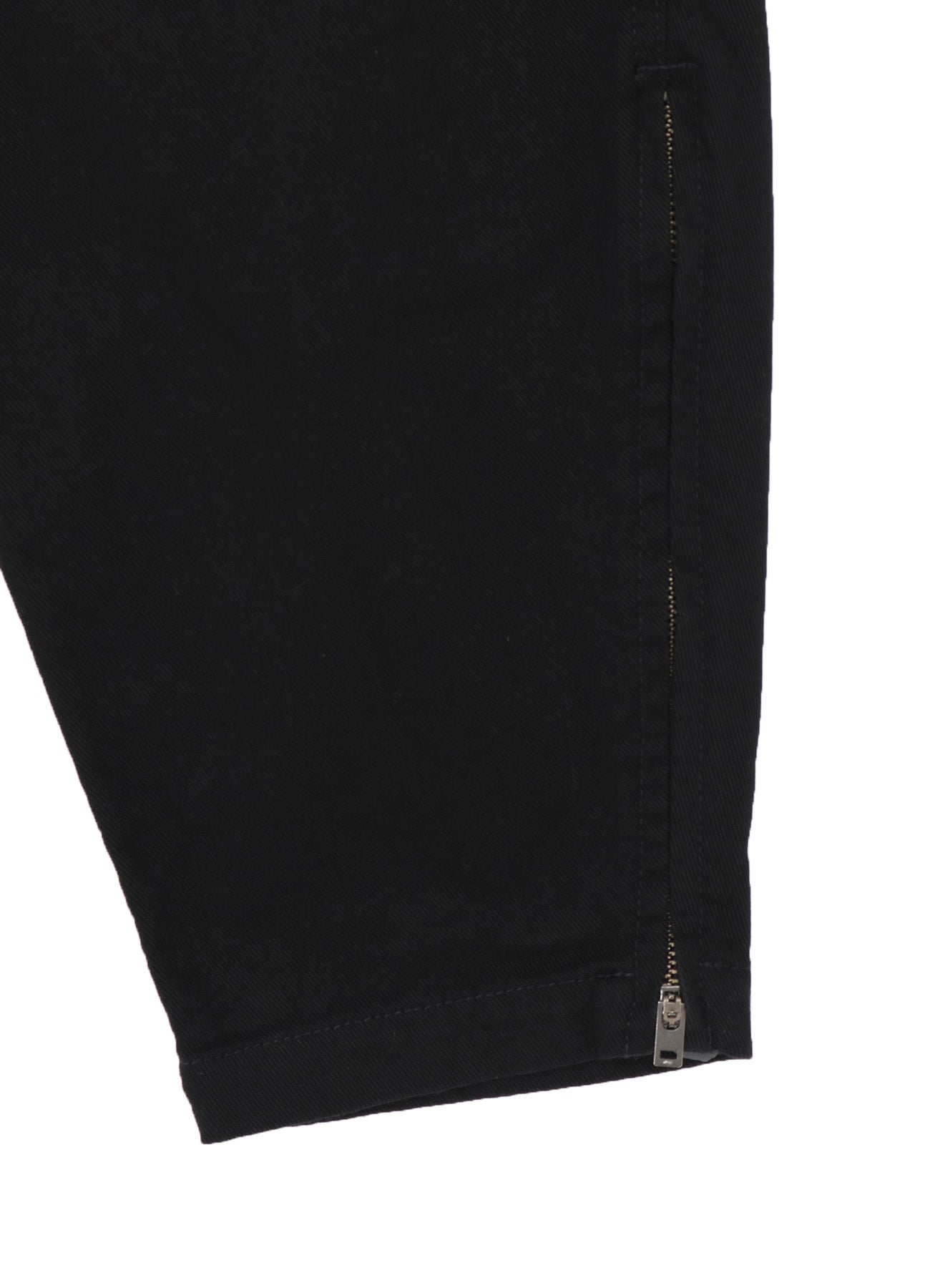 BLACK SCANDAL KATSURAGI HEM ZIP PAINTER PANTS