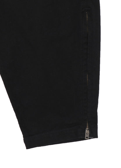 BLACK SCANDAL KATSURAGI HEM ZIP PAINTER PANTS