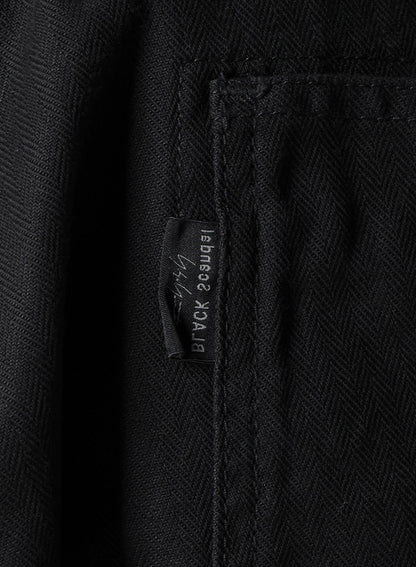 BS HERRINGBONE HEM ZIP PAINTER PANTS