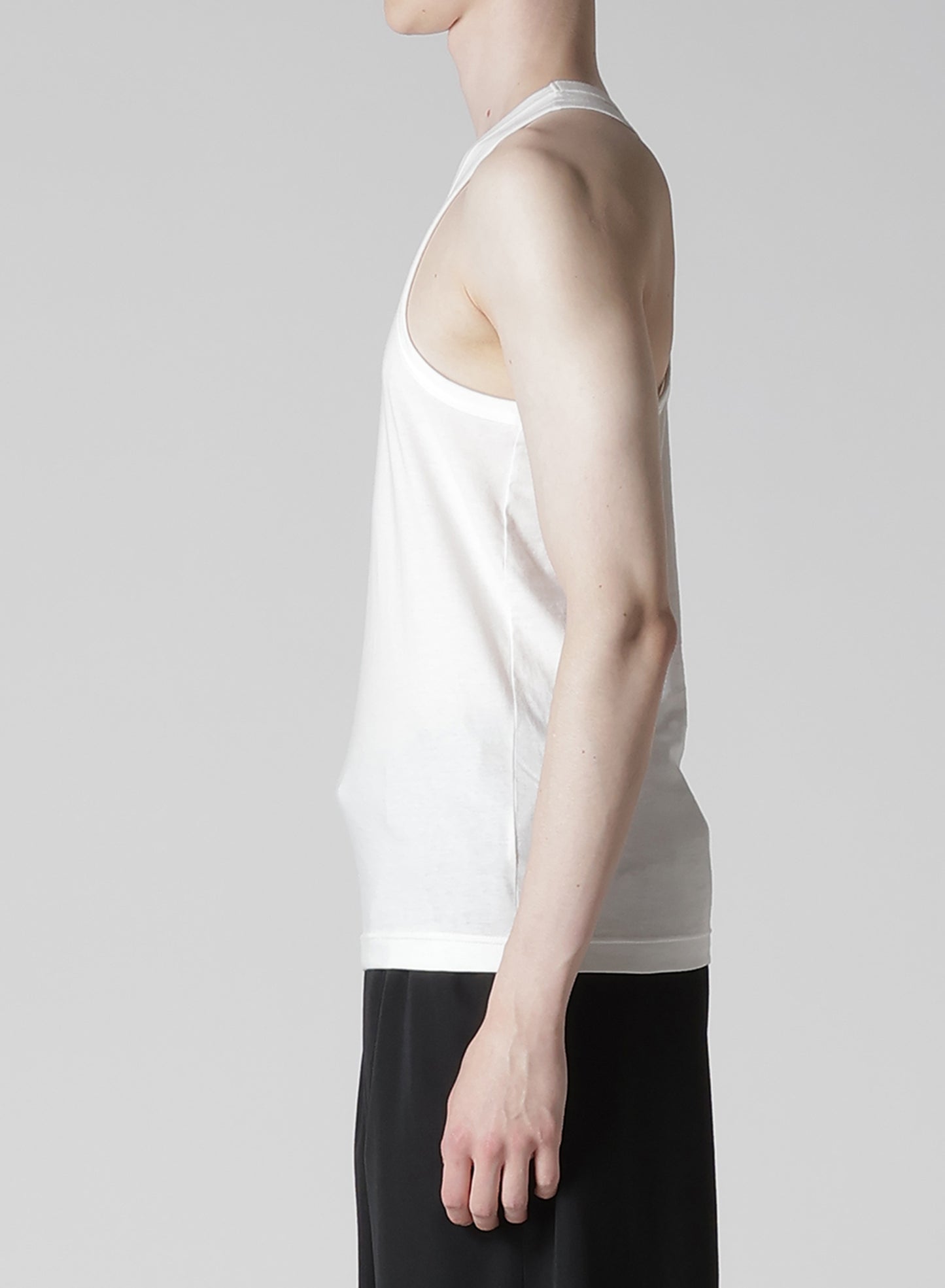 COTTON SINGLE JERSEY X TANK TOP