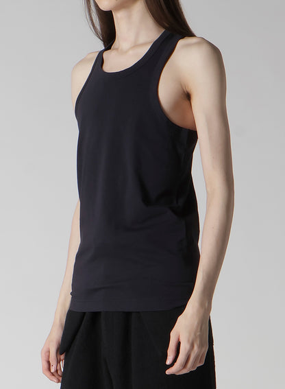 COTTON SINGLE JERSEY X TANK TOP