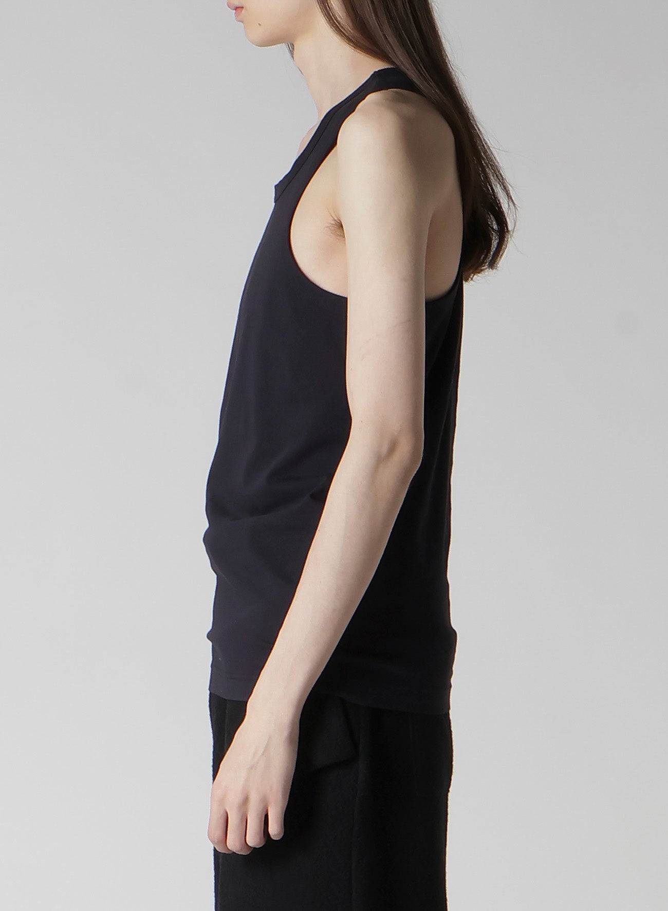 COTTON SINGLE JERSEY X TANK TOP