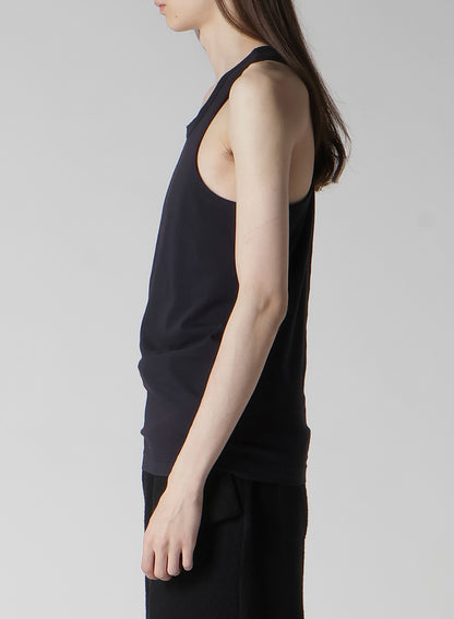 COTTON SINGLE JERSEY X TANK TOP