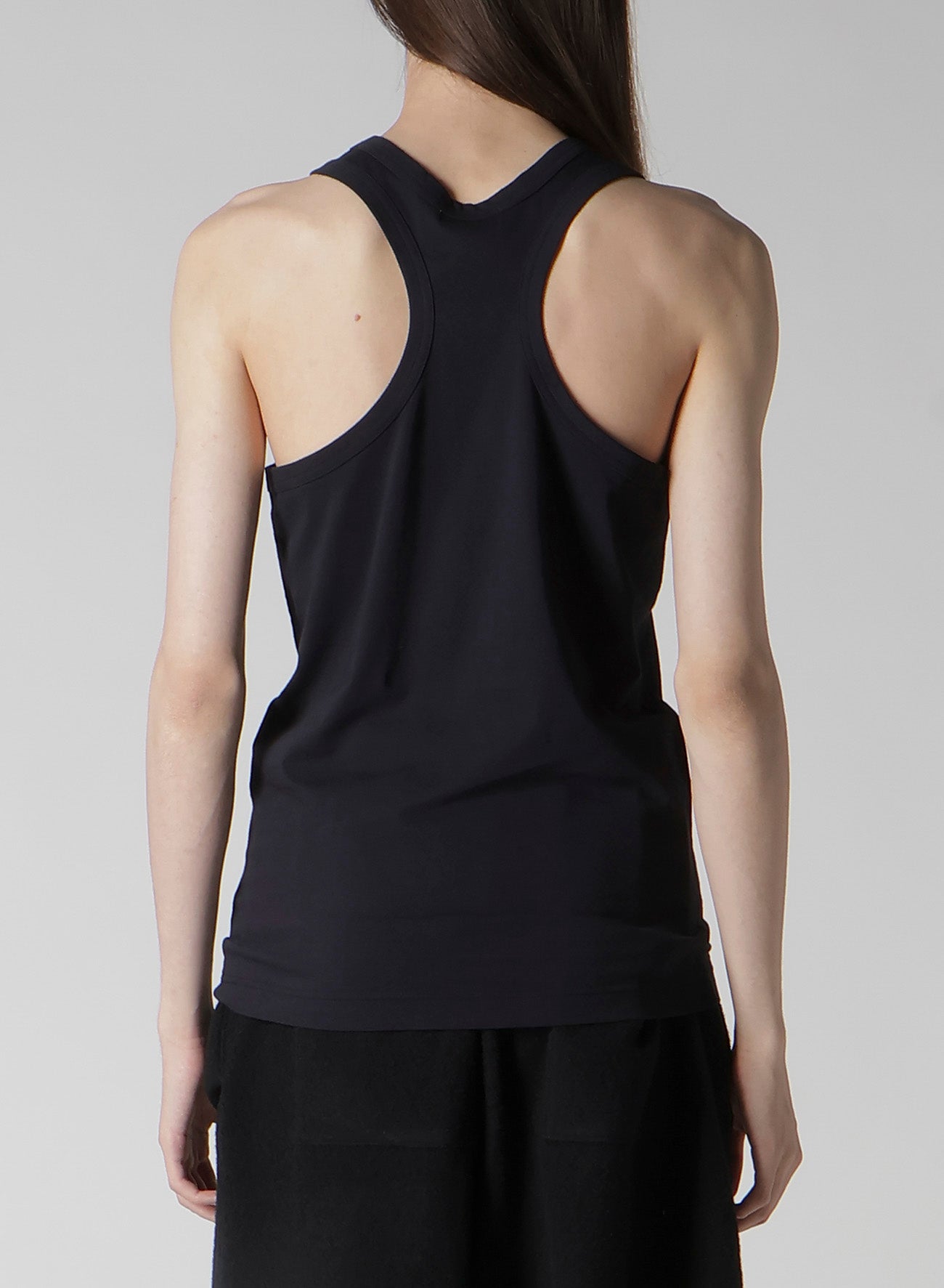 COTTON SINGLE JERSEY X TANK TOP