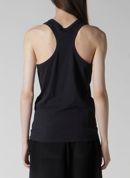 COTTON SINGLE JERSEY X TANK TOP