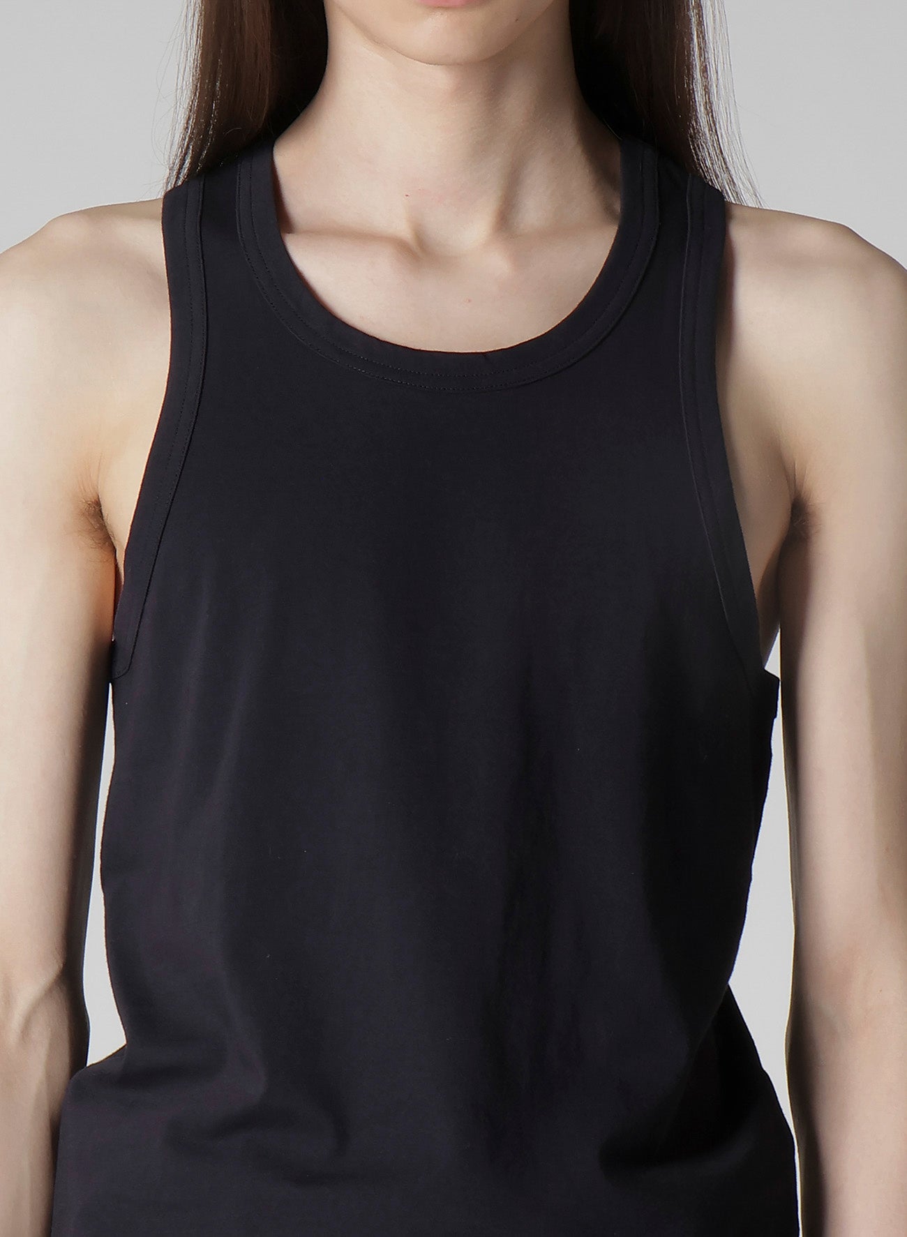 COTTON SINGLE JERSEY X TANK TOP