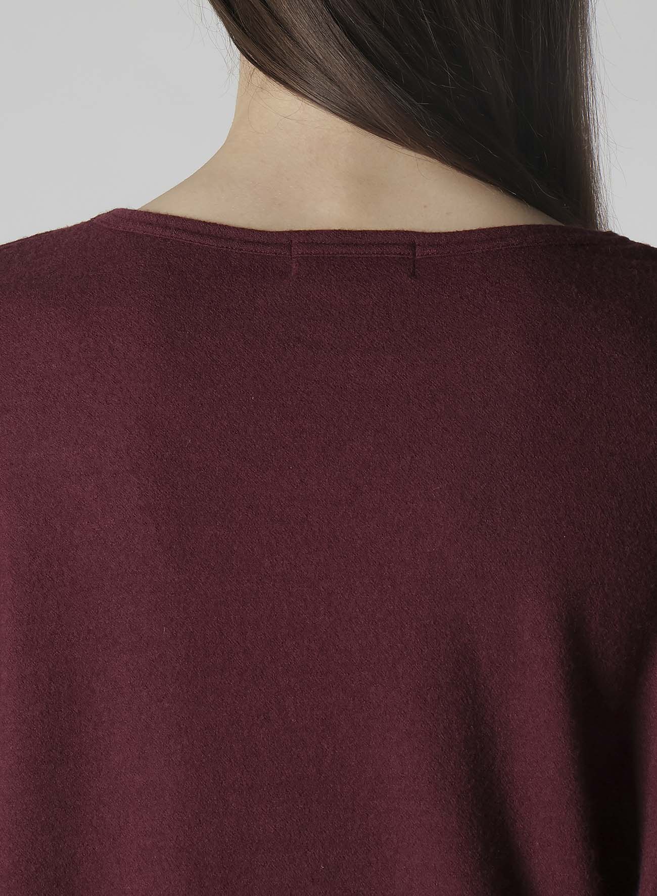 SUPER 120 WOOL SINGLE JERSEY ROUND NECK LS TEE