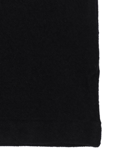 SUPER 120 WOOL SINGLE JERSEY LAYERED HIGK NECK TEE