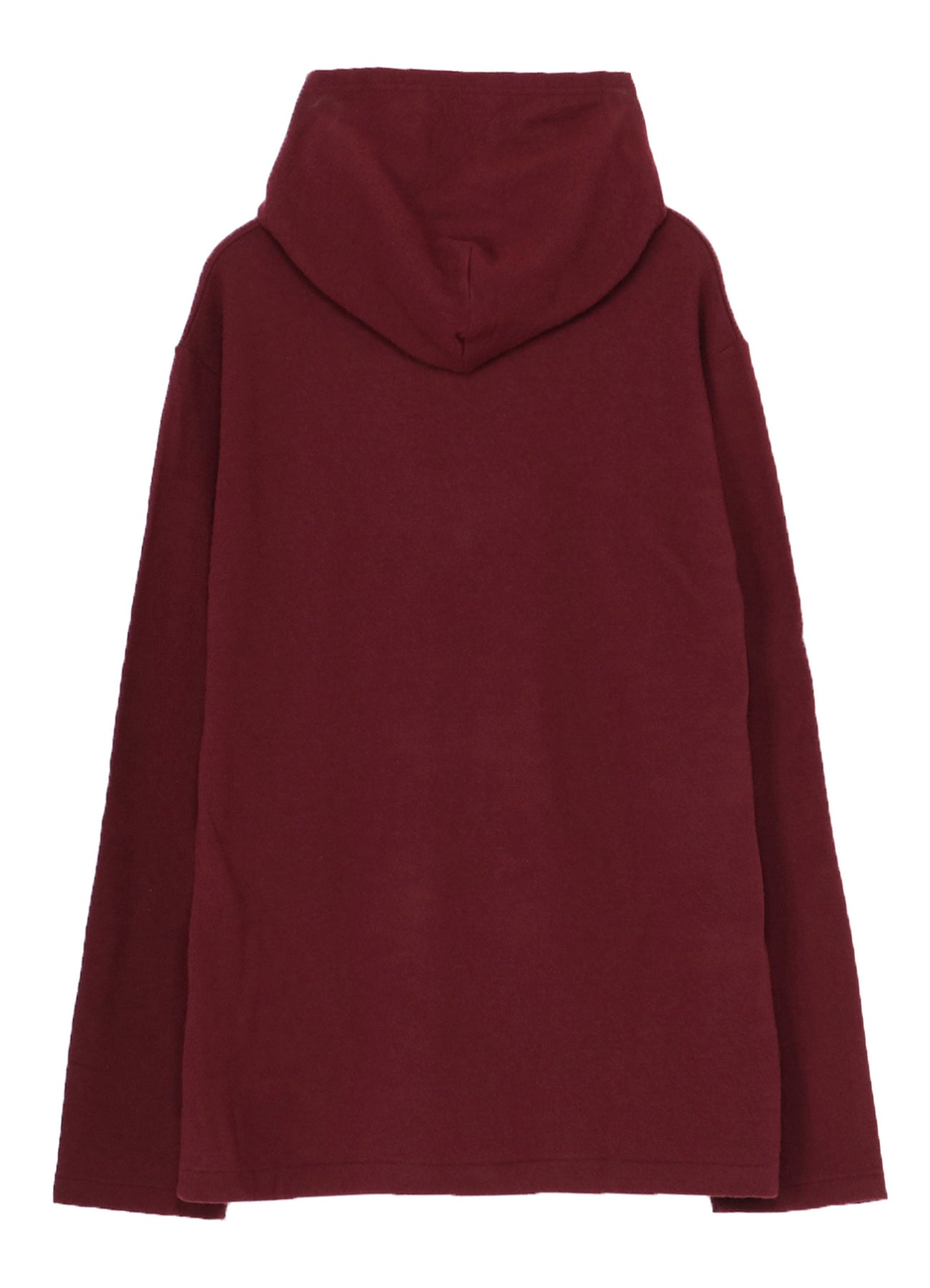 SUPER 120 WOOL SINGLE JERSEY HOODED LS TEE