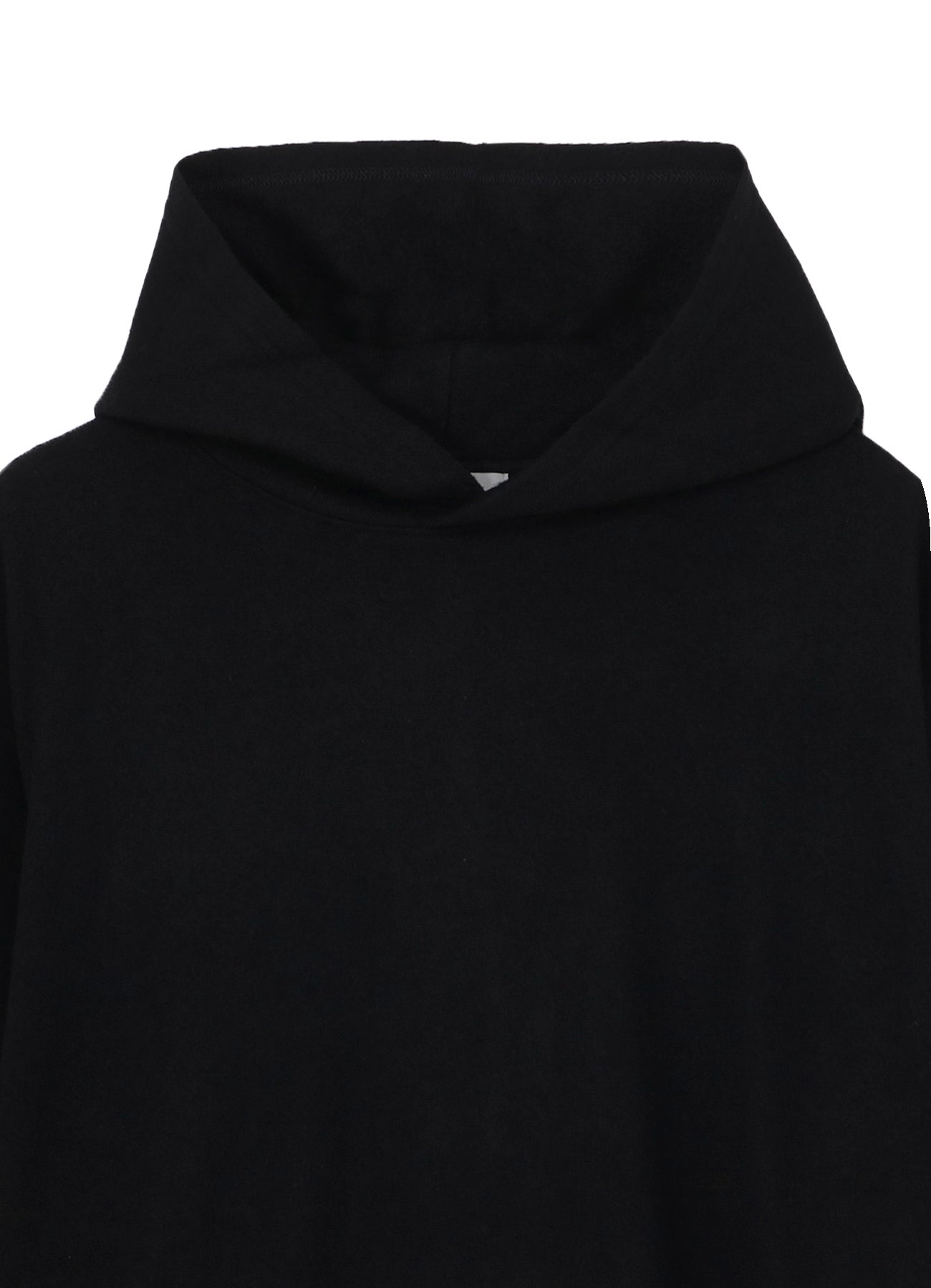 SUPER 120 WOOL SINGLE JERSEY HOODED LS TEE