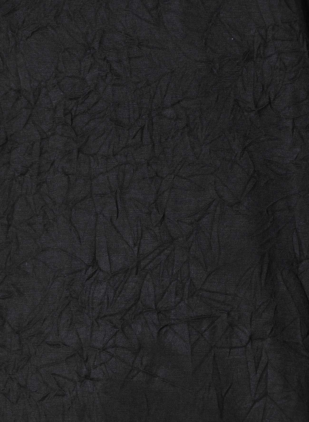 WASHABLE WOOL JERSEY ROUND NECK LONG SLV T