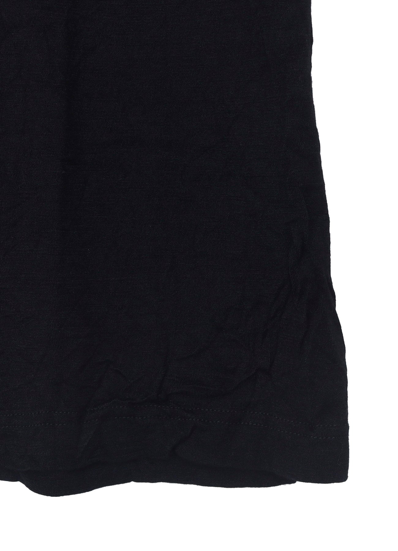 WASHABLE WOOL JERSEY TURTLE NECK LONG SLV T