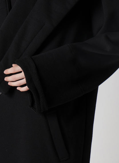 30/2 LOW GAUGE FRENCH TERRY PADDED LONG DESIGNED COLLAR COAT