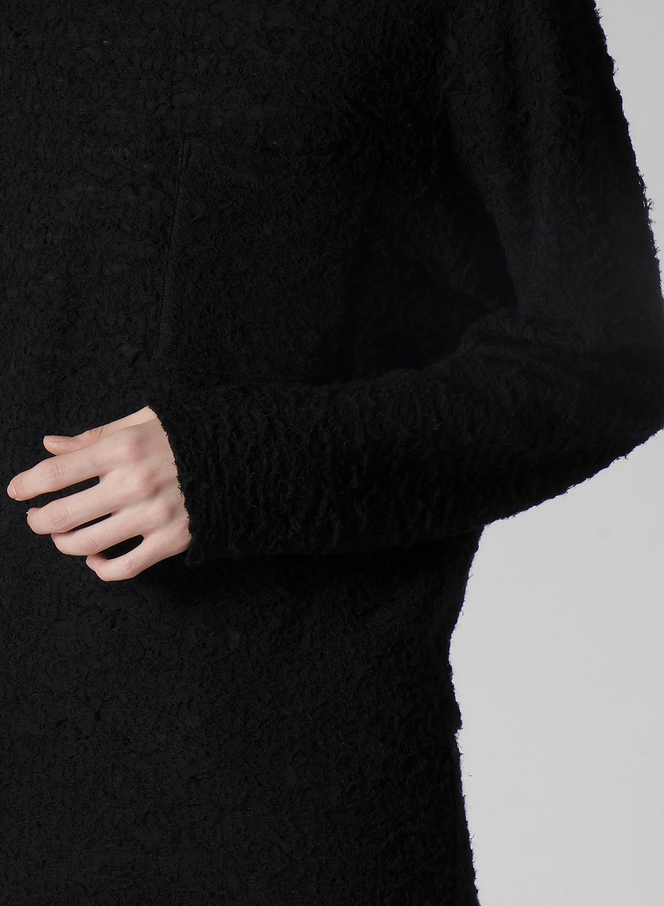 1/60 DOUBLE JACQUARD HIGH NECK PULLOVER