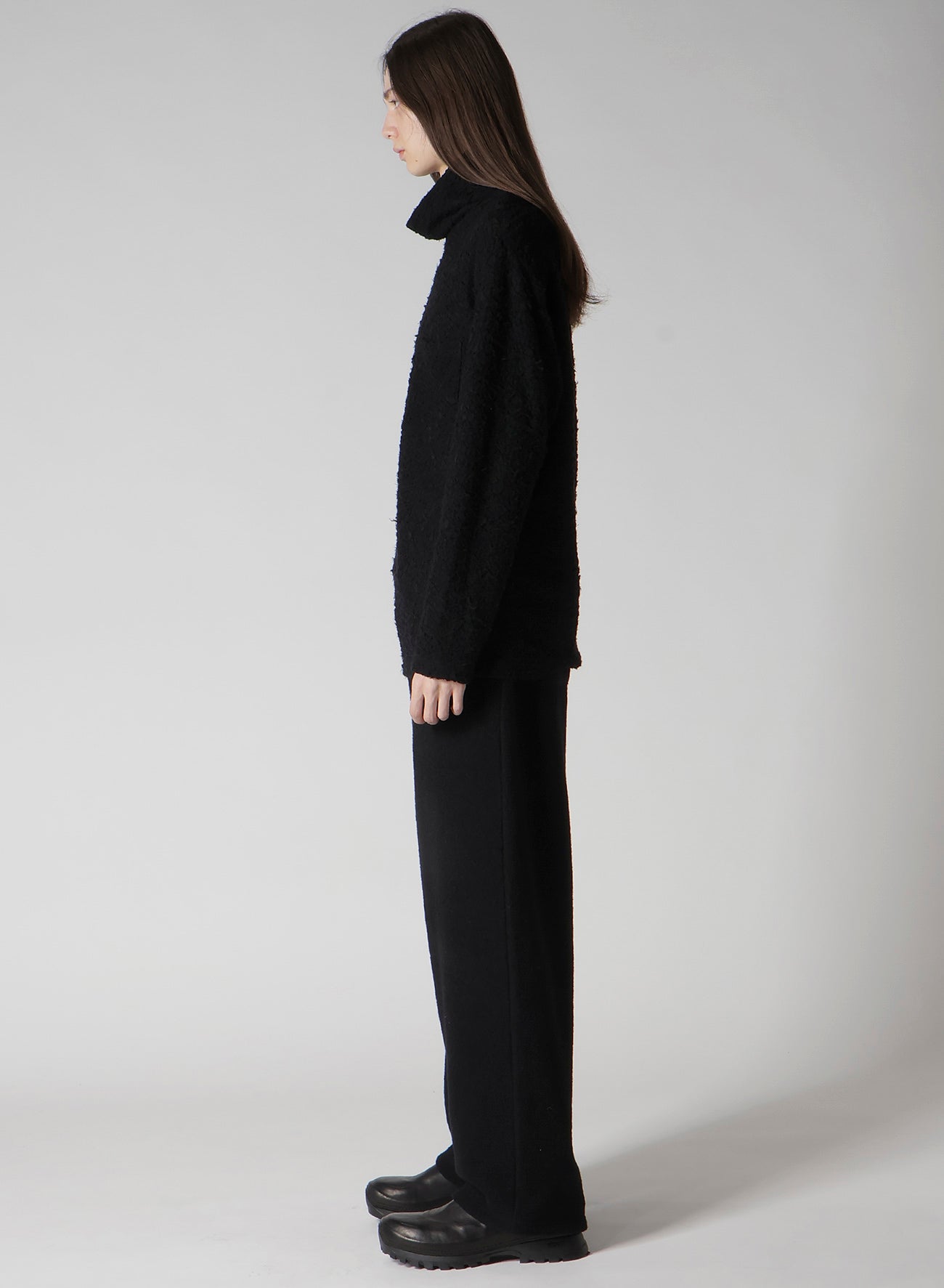 1/60 DOUBLE JACQUARD HIGH NECK PULLOVER