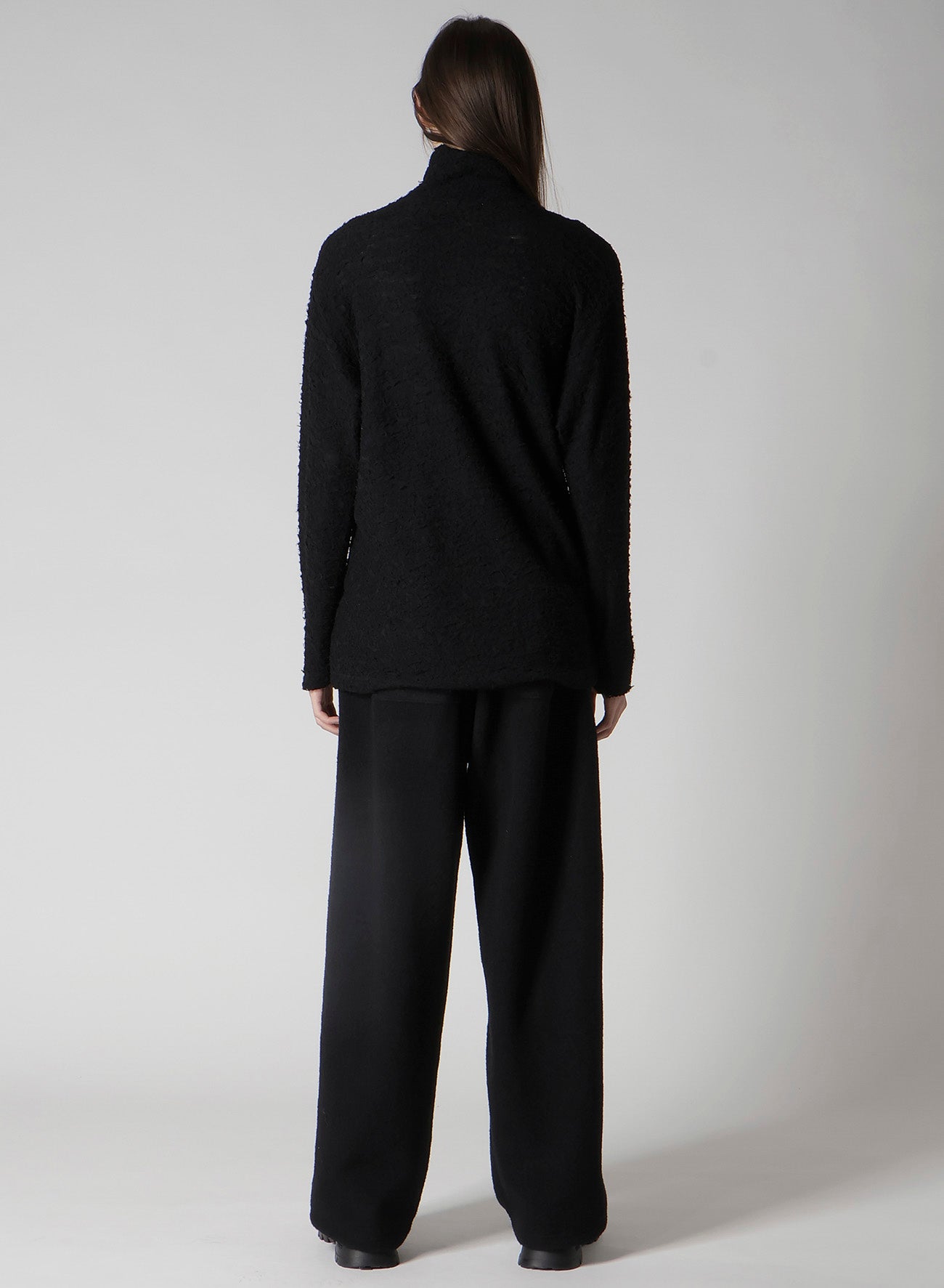 1/60 DOUBLE JACQUARD HIGH NECK PULLOVER