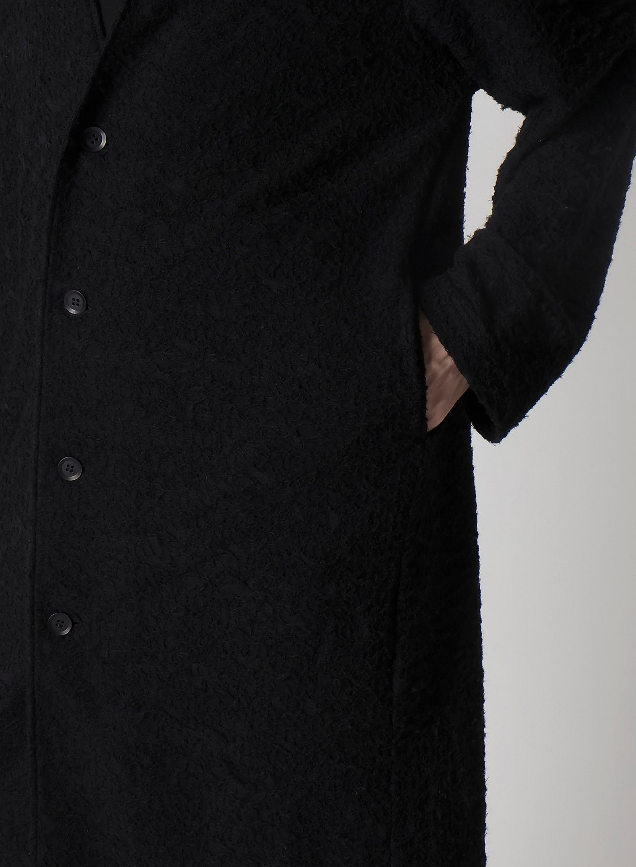 1/60 DOUBLE JACQUARD LONG CARDIGAN – THE SHOP YOHJI YAMAMOTO