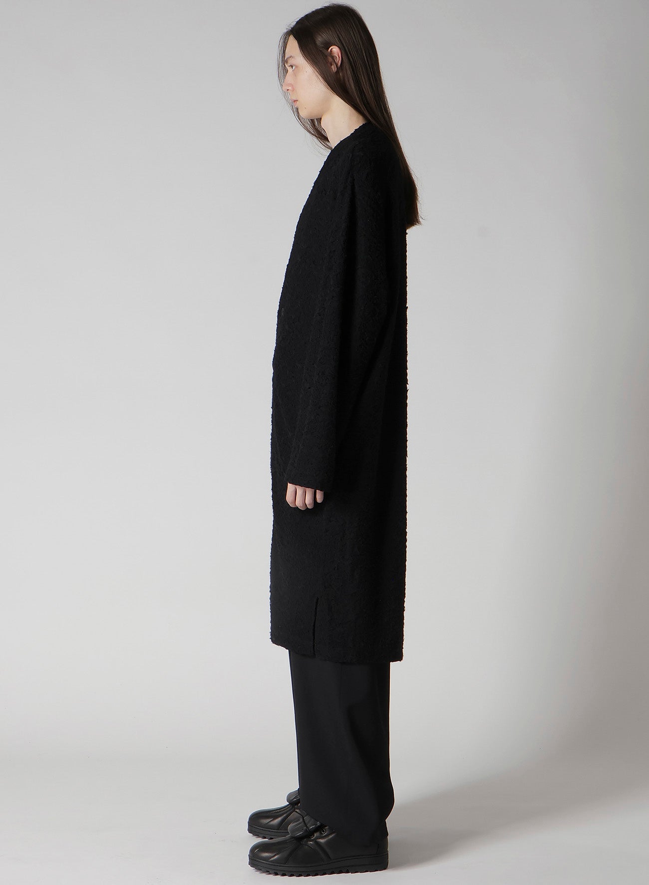 1/60 DOUBLE JACQUARD LONG CARDIGAN – THE SHOP YOHJI YAMAMOTO