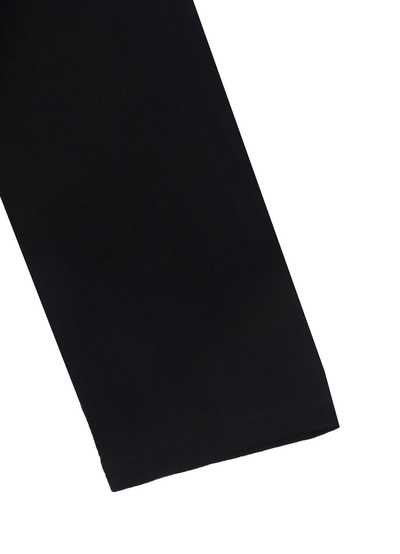 MILLING WOOL SIDE SLIT HIGH NECK LONG SLV T