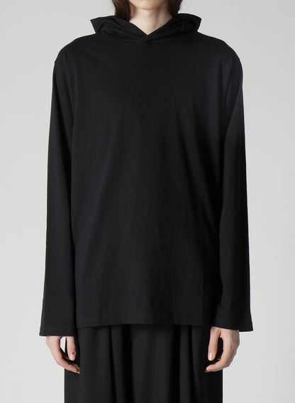 30/- PLAIN STITCH HOOD SIGNATURE PRINT HOODIE