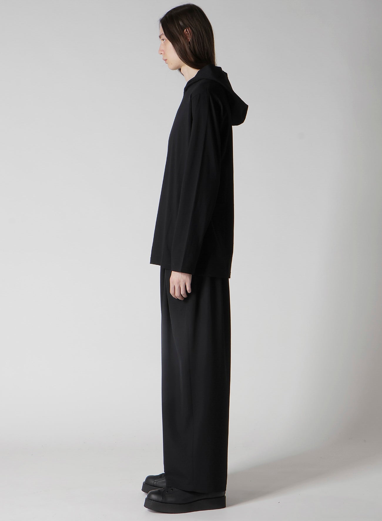 30/- PLAIN STITCH HOOD SIGNATURE PRINT HOODIE