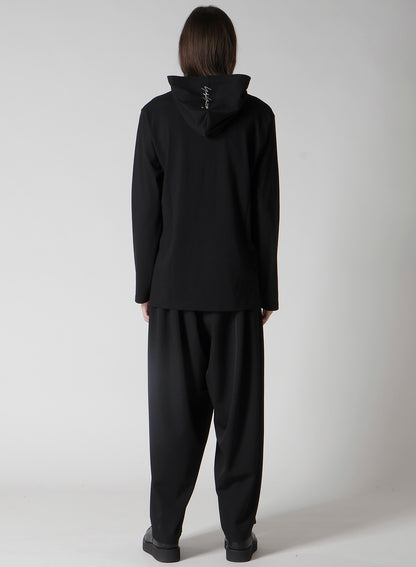 30/- PLAIN STITCH HOOD SIGNATURE PRINT HOODIE