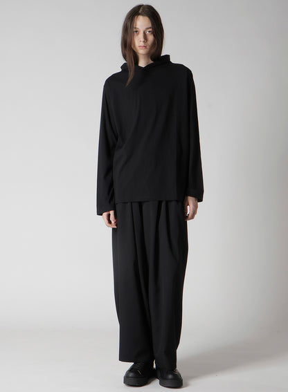 30/- PLAIN STITCH HOOD SIGNATURE PRINT HOODIE