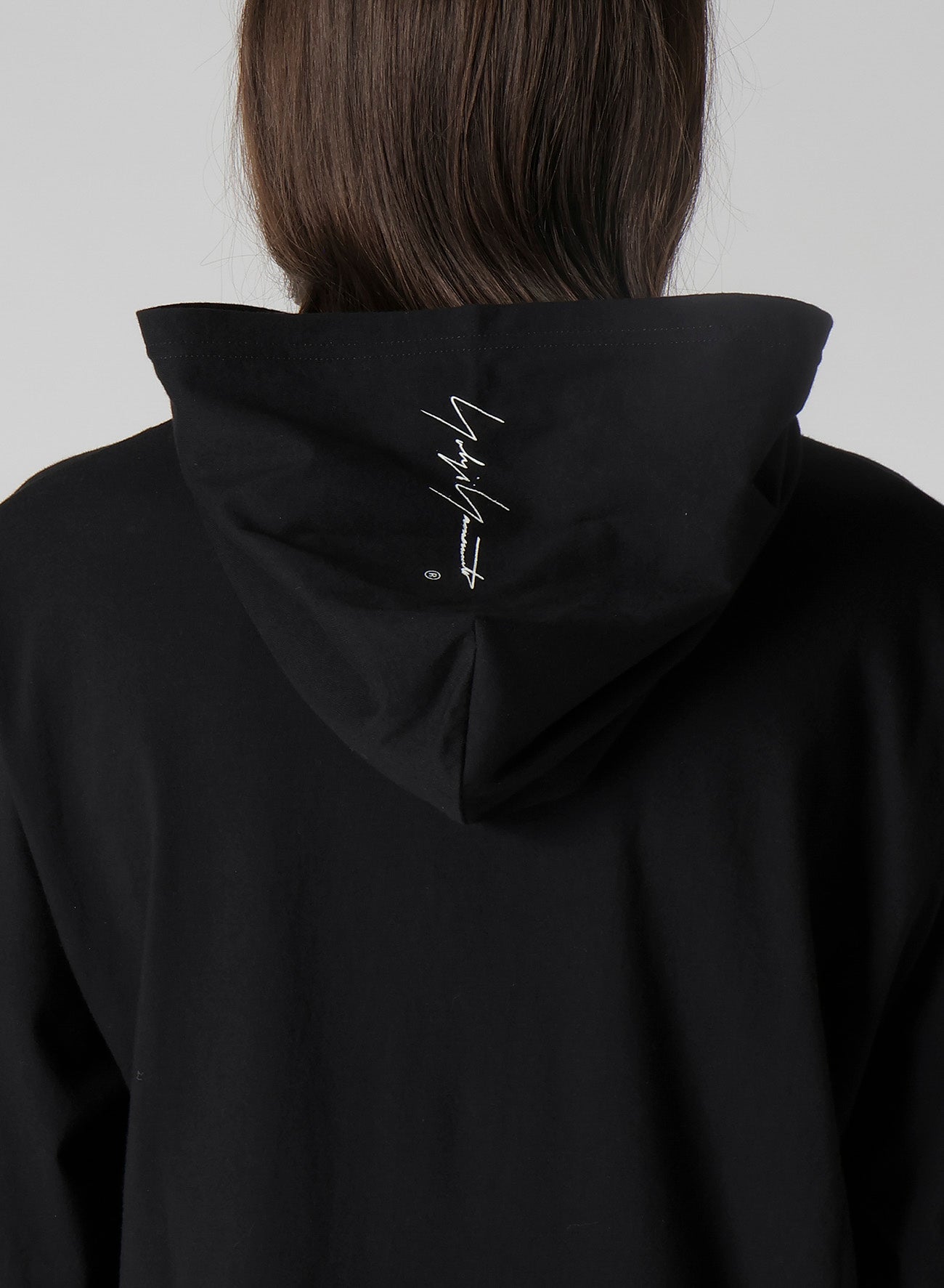 30/- PLAIN STITCH HOOD SIGNATURE PRINT HOODIE