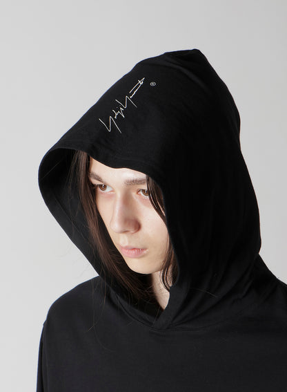 30/- PLAIN STITCH HOOD SIGNATURE PRINT HOODIE
