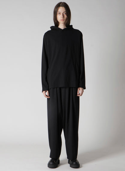 30/- PLAIN STITCH HOOD SIGNATURE PRINT HOODIE