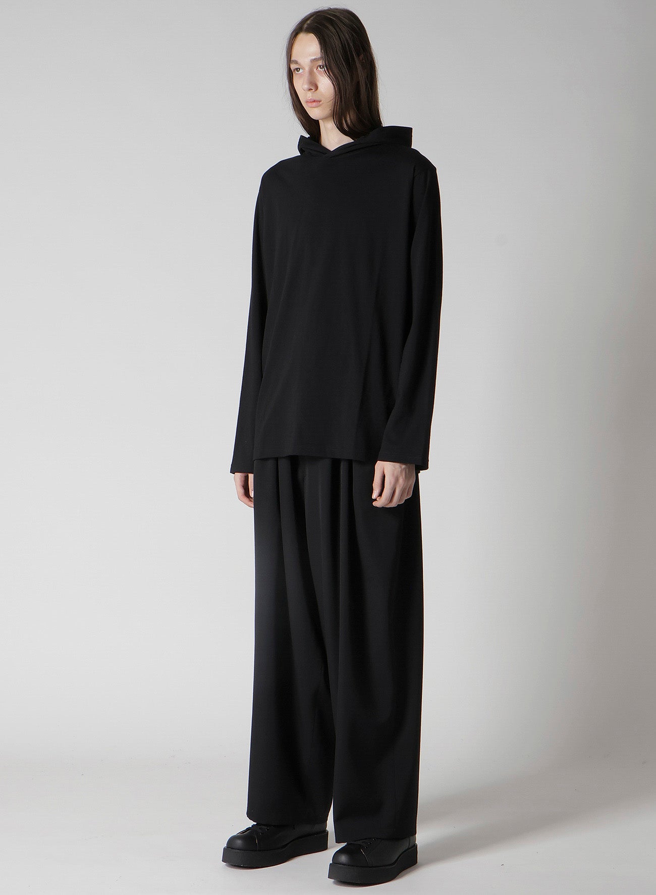 30/- PLAIN STITCH HOOD SIGNATURE PRINT HOODIE