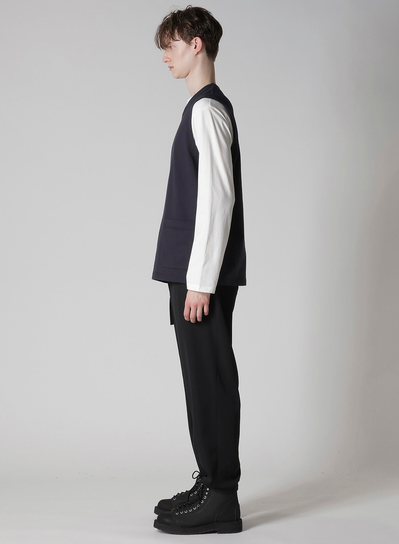 HIGH DENSITY JERSEY POCKET DETAIL VEST