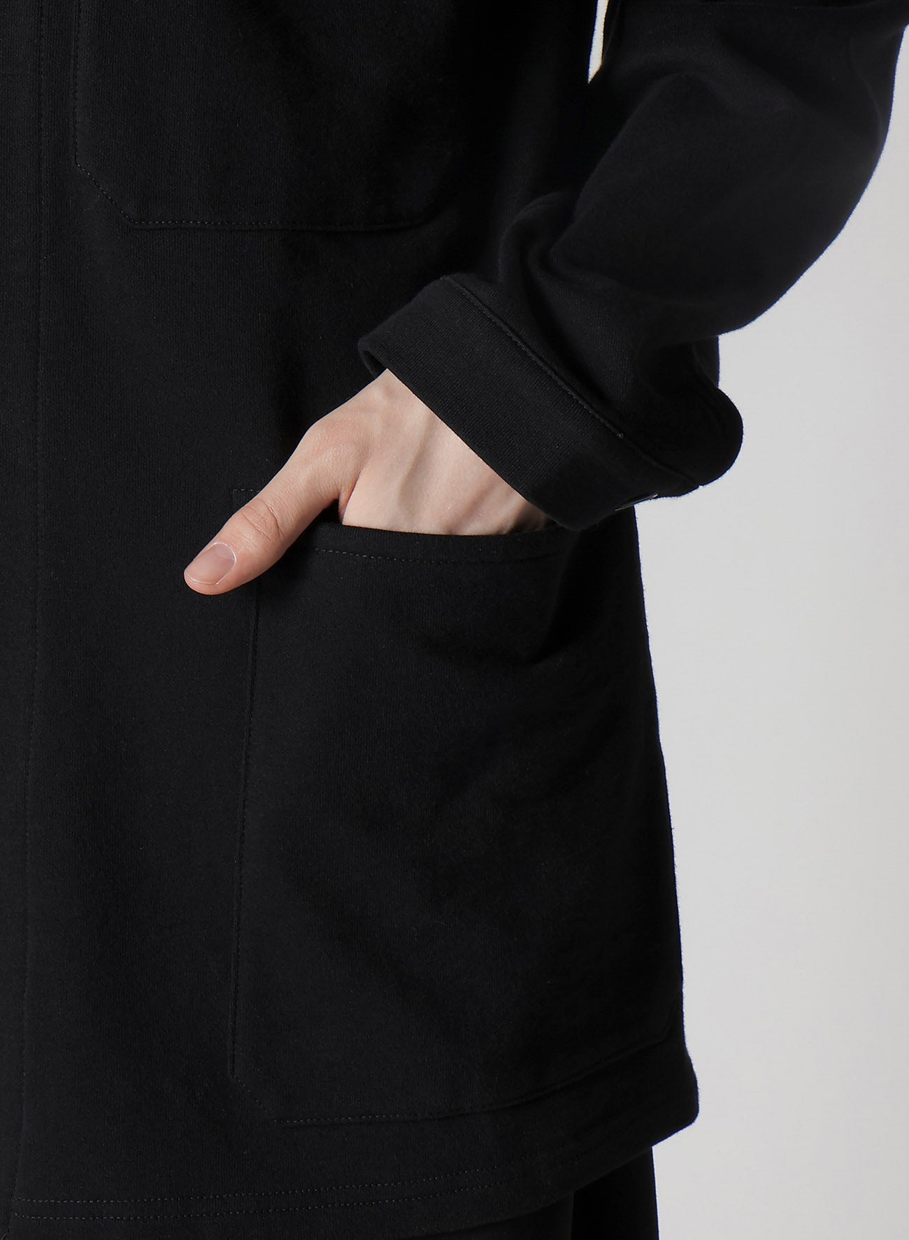 REGULATION FRENCH TERRY SHIRT JACKET