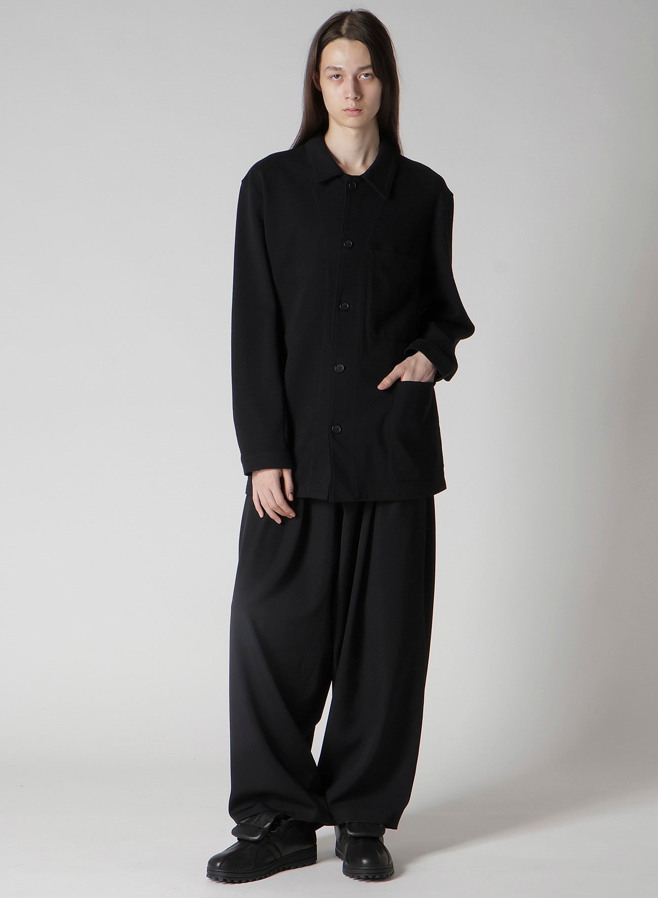 REGULATION FRENCH TERRY SHIRT JACKET