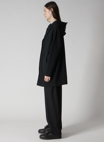 REGULATION FRENCH TERRY HOODED COAT