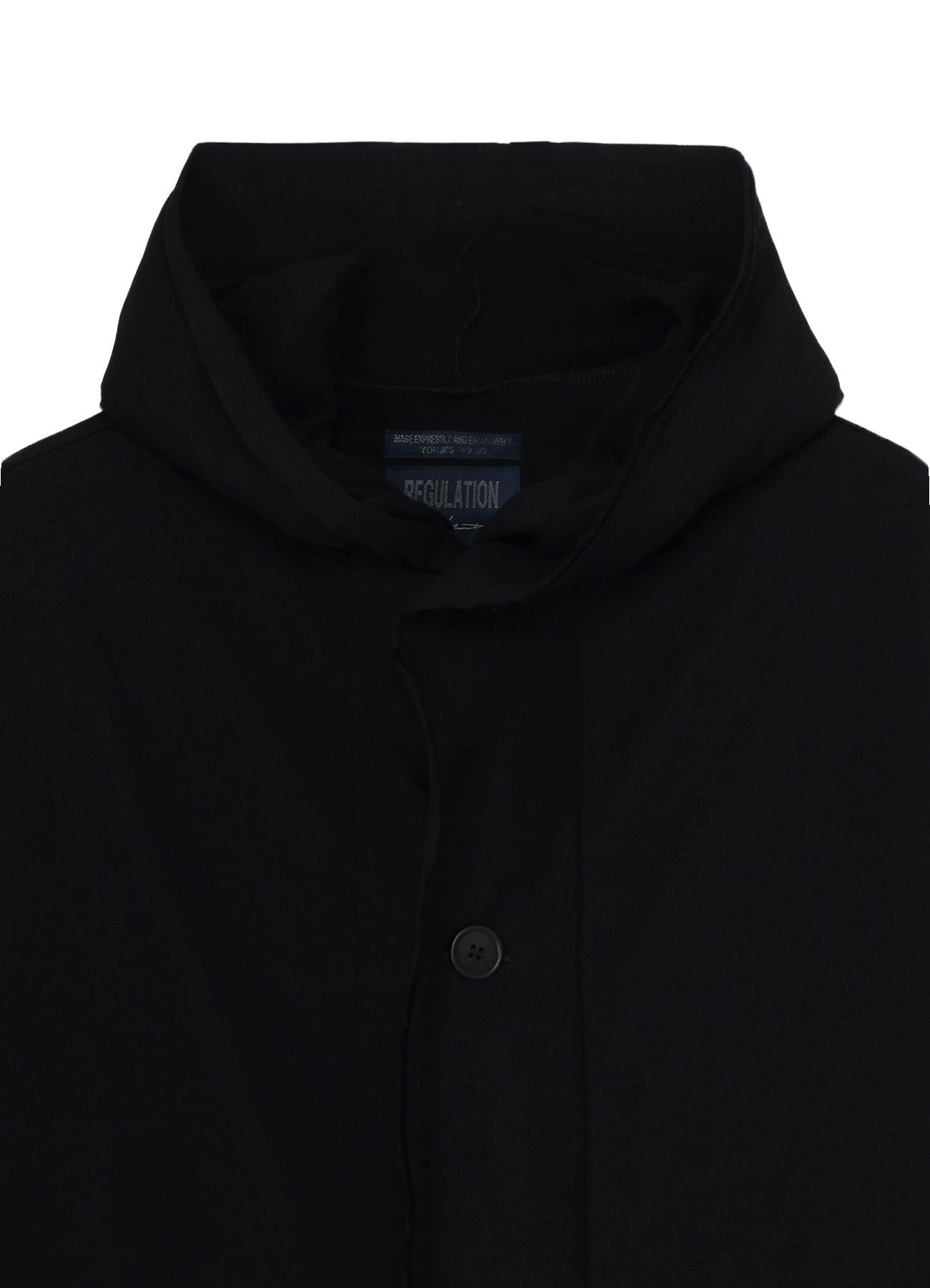 REGULATION FRENCH TERRY HOODED COAT