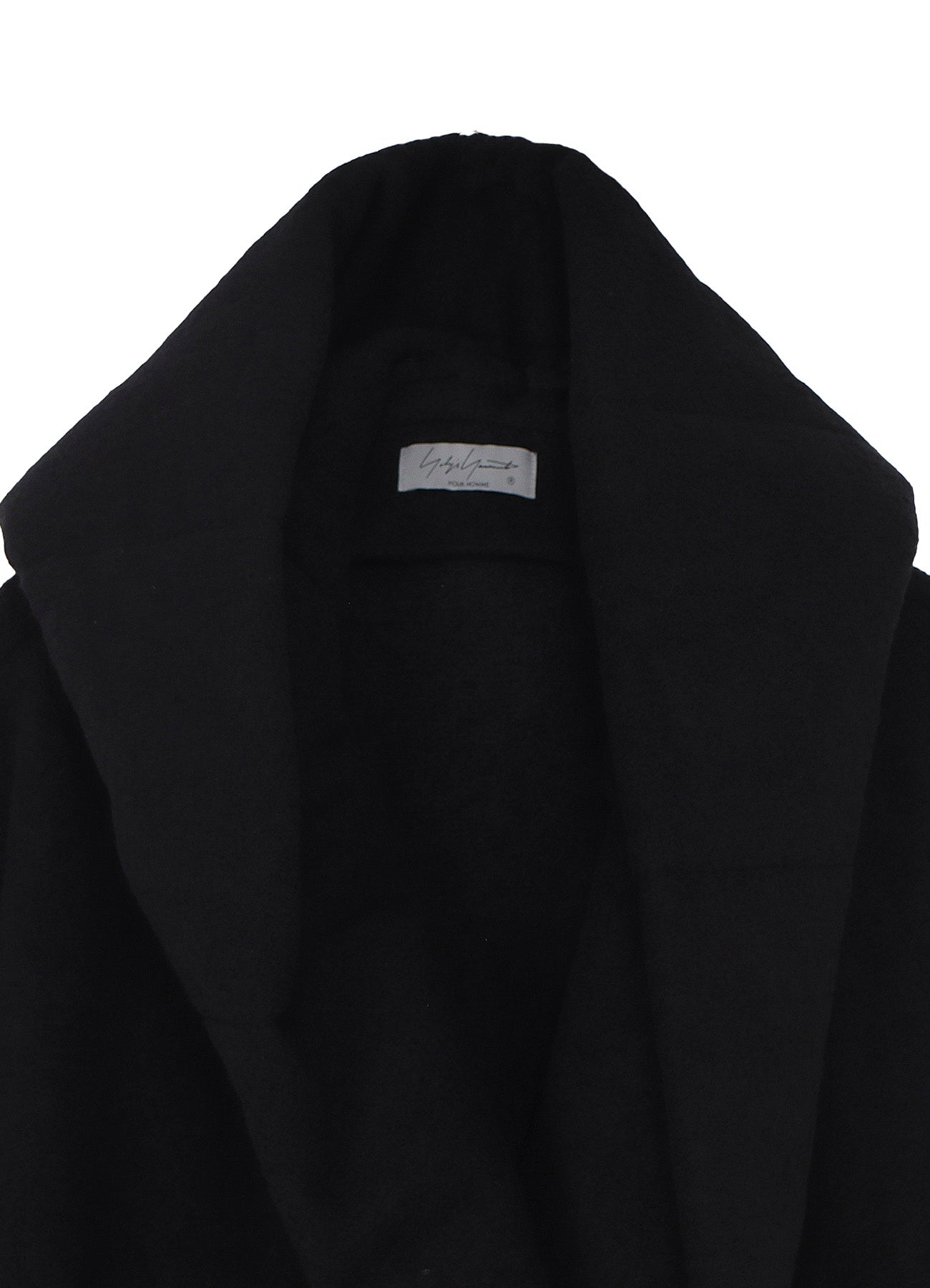 BOUCLE SINGLE JERSEY PADDED HOODED COAT