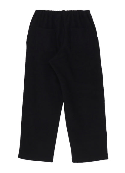BOUCLE SINGLE JERSEY PADDED POCKET PANTS