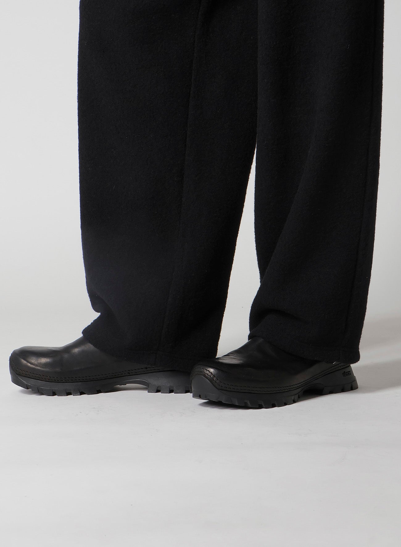 BOUCLE SINGLE JERSEY PADDED POCKET PANTS