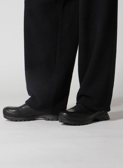 BOUCLE SINGLE JERSEY PADDED POCKET PANTS
