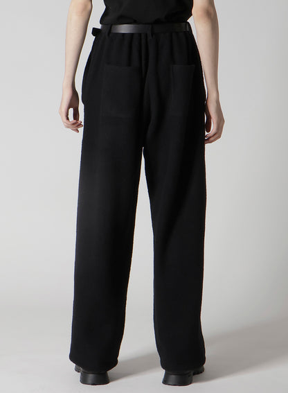BOUCLE SINGLE JERSEY PADDED POCKET PANTS