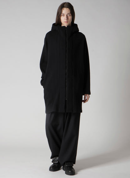1/12 WOOL JACQUARD PADDED HOODIE