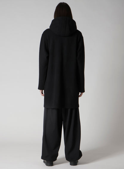 1/12 WOOL JACQUARD PADDED HOODIE